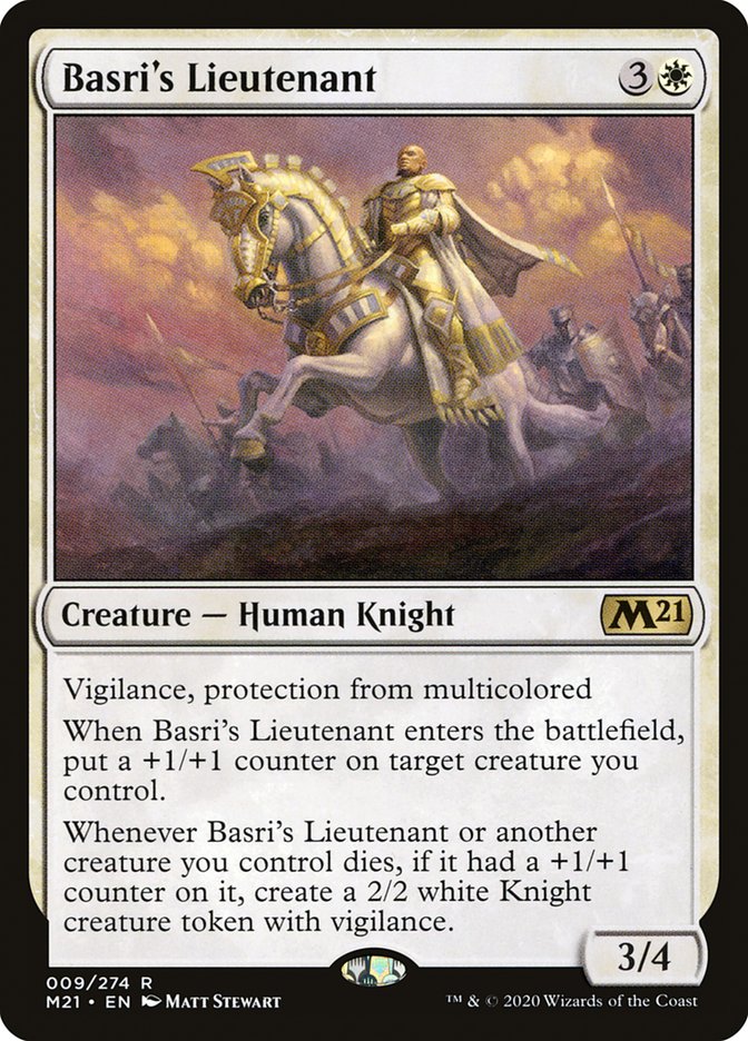 Basri's Lieutenant [Core Set 2021] MTG Single Magic: The Gathering | Red Claw Gaming