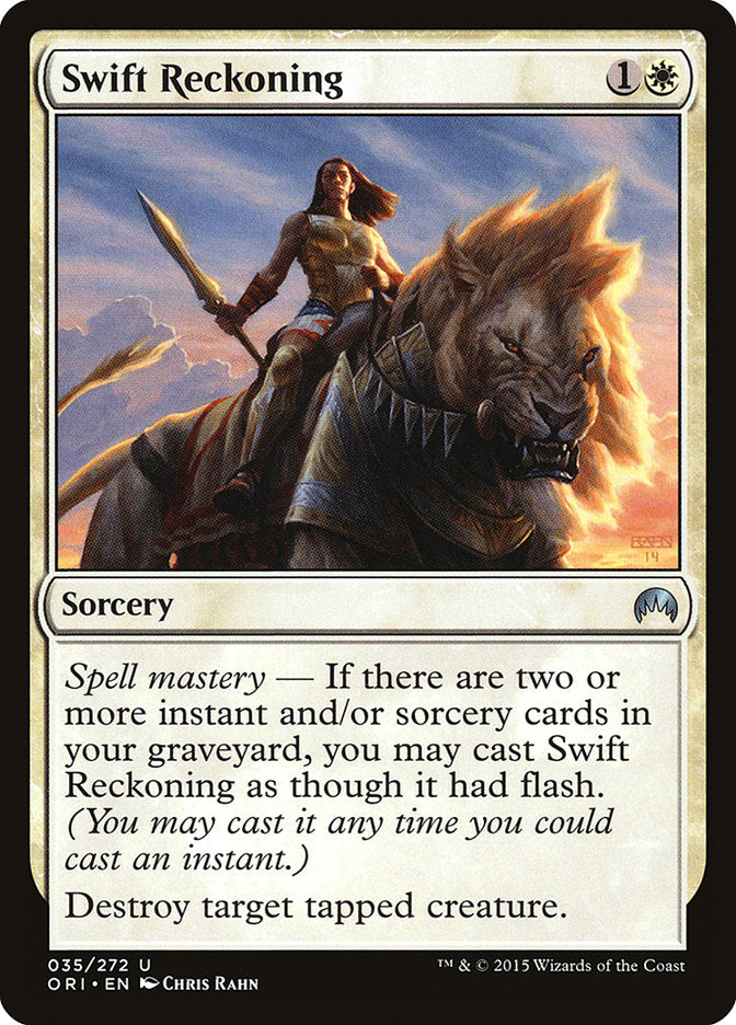Swift Reckoning [Magic Origins] MTG Single Magic: The Gathering | Red Claw Gaming