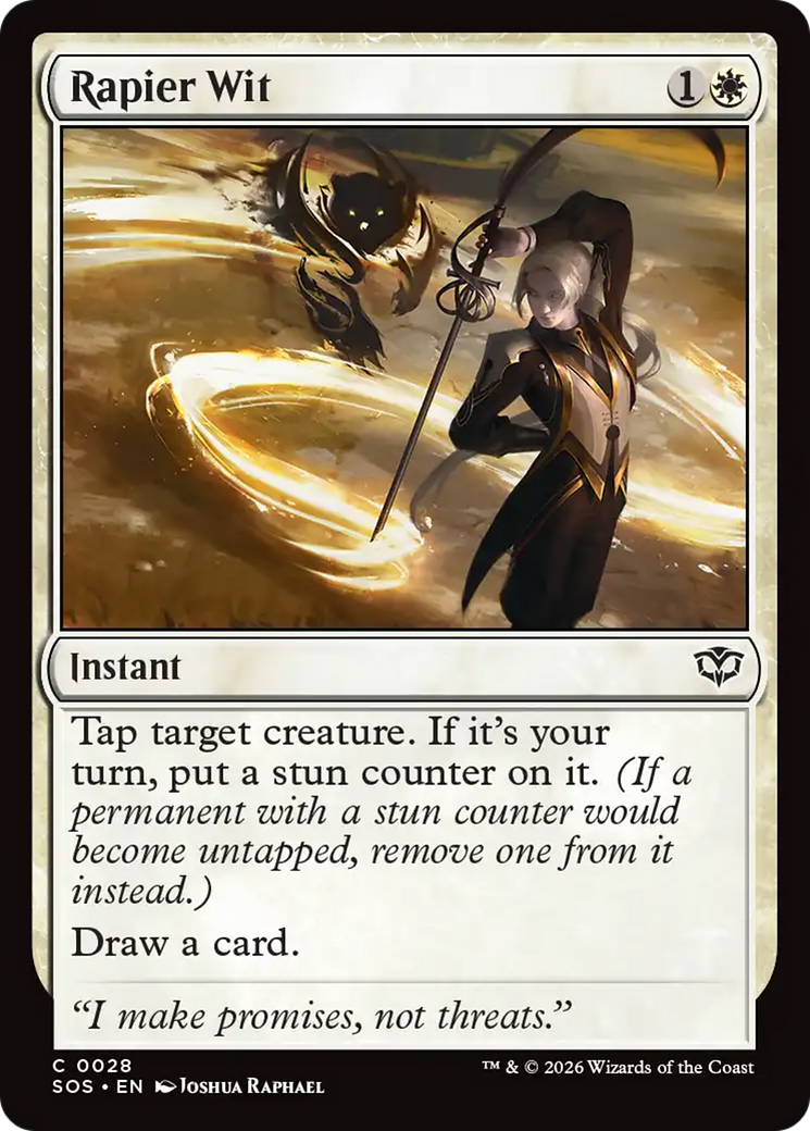 Rapier Wit [Secrets of Strixhaven] MTG Single Magic: The Gathering | Red Claw Gaming
