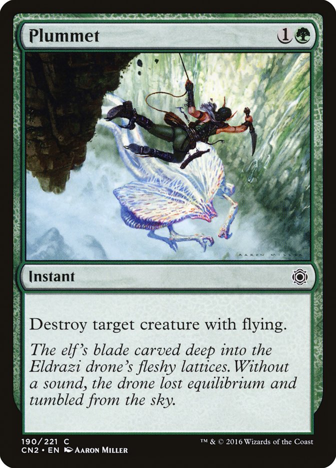 Plummet [Conspiracy: Take the Crown] MTG Single Magic: The Gathering | Red Claw Gaming