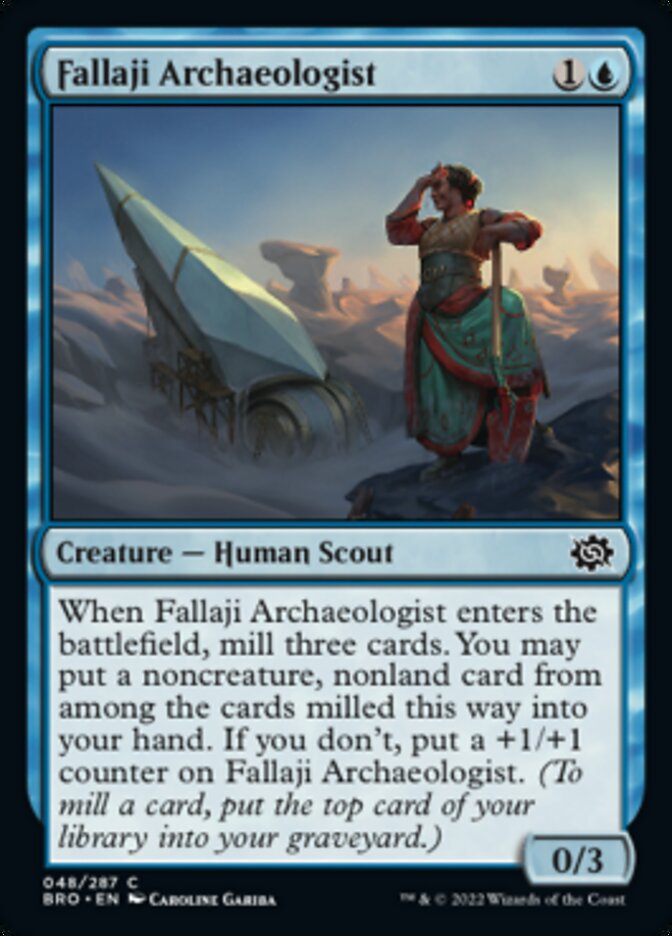 Fallaji Archaeologist [The Brothers' War] MTG Single Magic: The Gathering | Red Claw Gaming
