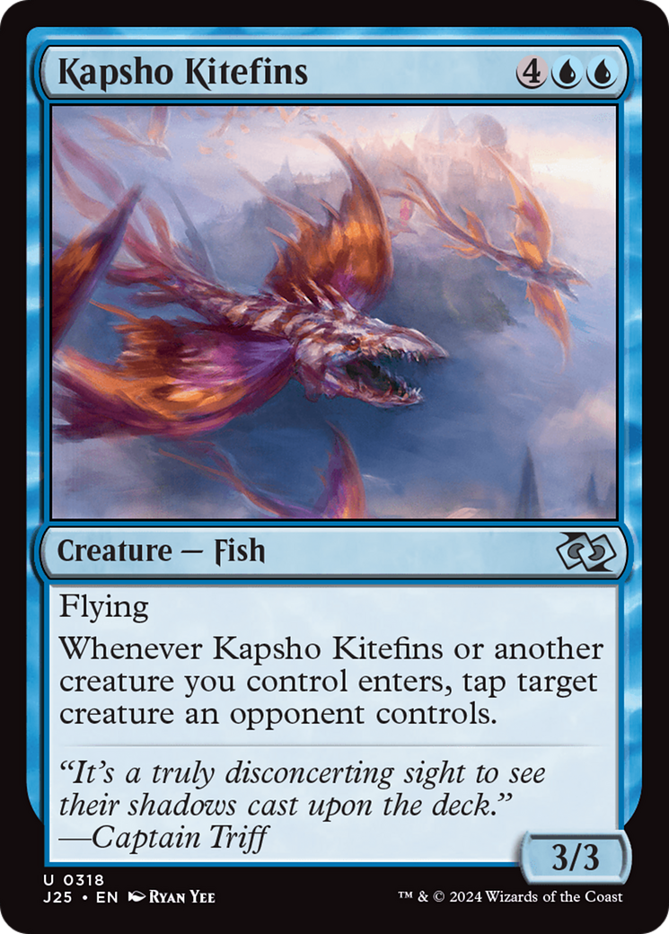 Kapsho Kitefins [Foundations Jumpstart] MTG Single Magic: The Gathering | Red Claw Gaming