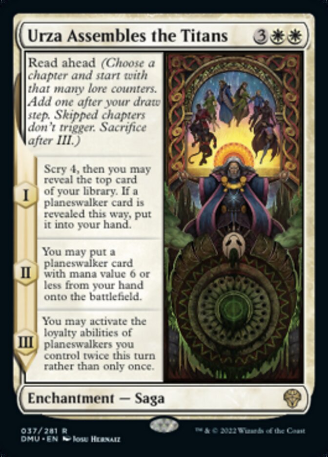 Urza Assembles the Titans [Dominaria United] MTG Single Magic: The Gathering | Red Claw Gaming