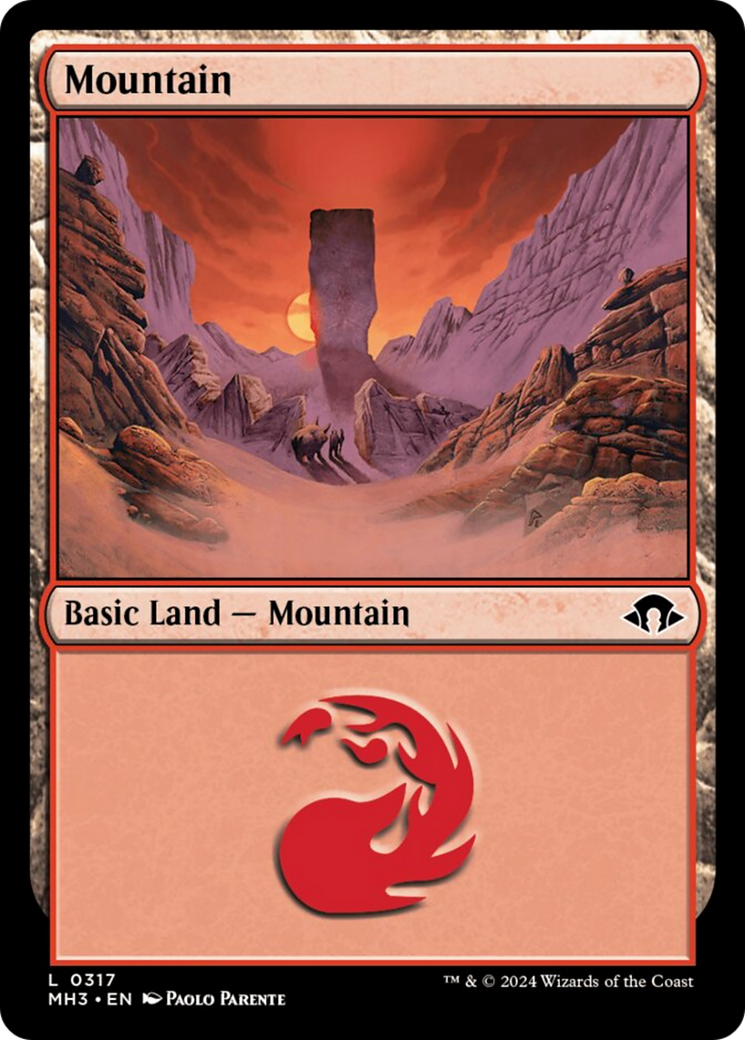 Mountain (0317) [Modern Horizons 3] MTG Single Magic: The Gathering    | Red Claw Gaming