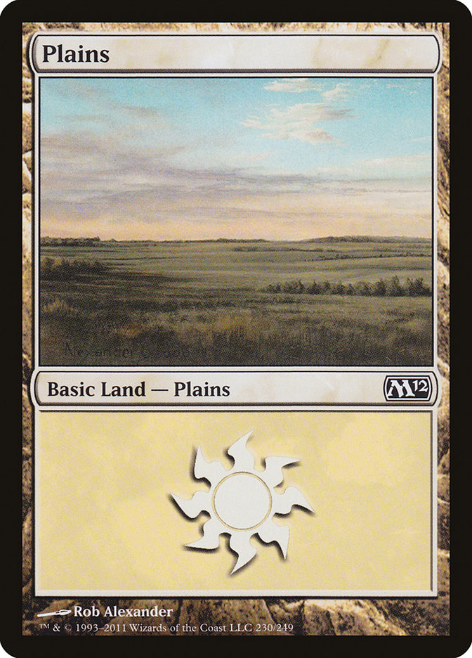 Plains (230) [Magic 2012] MTG Single Magic: The Gathering | Red Claw Gaming