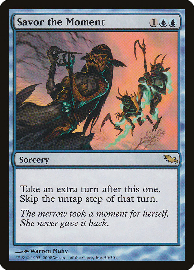 Savor the Moment [Shadowmoor] MTG Single Magic: The Gathering | Red Claw Gaming
