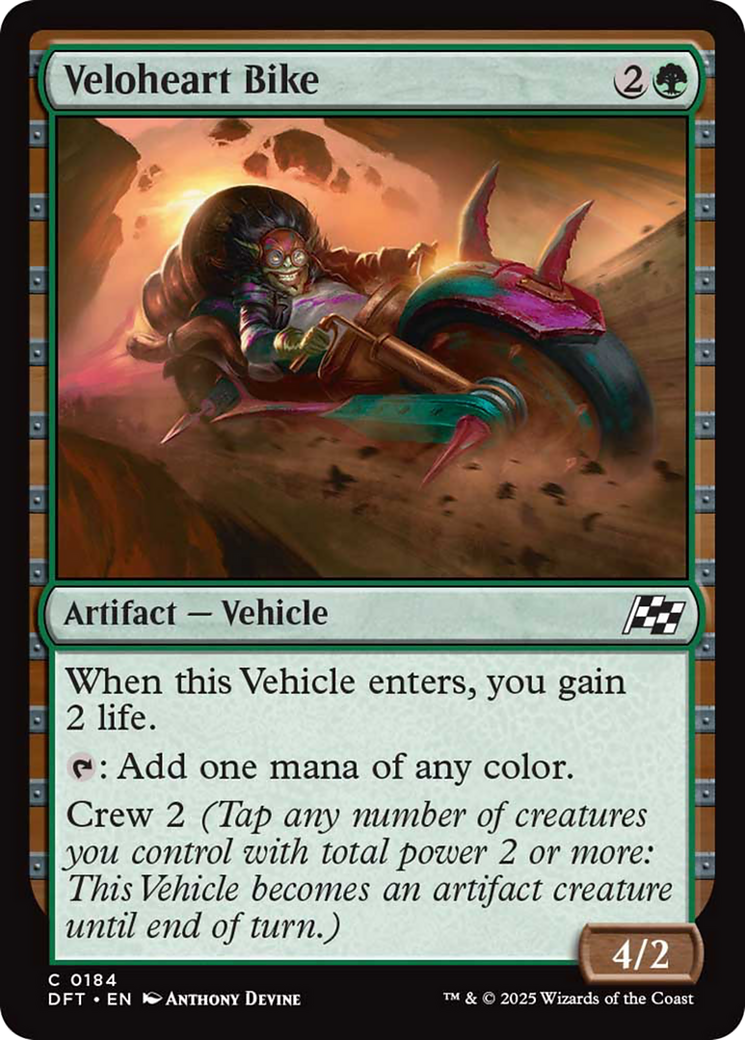 Veloheart Bike [Aetherdrift] MTG Single Magic: The Gathering | Red Claw Gaming