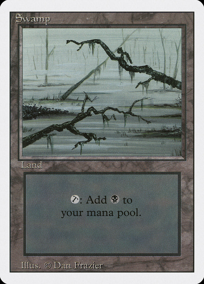 Swamp (300) [Revised Edition] MTG Single Magic: The Gathering | Red Claw Gaming