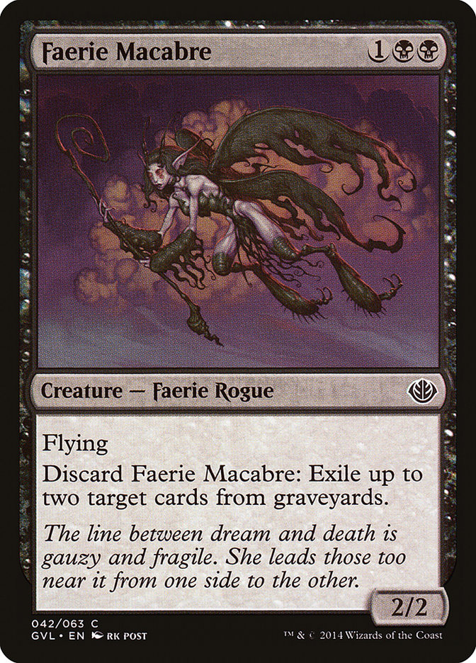 Faerie Macabre (Garruk vs. Liliana) [Duel Decks Anthology] MTG Single Magic: The Gathering | Red Claw Gaming