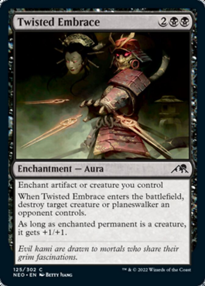 Twisted Embrace [Kamigawa: Neon Dynasty] MTG Single Magic: The Gathering    | Red Claw Gaming