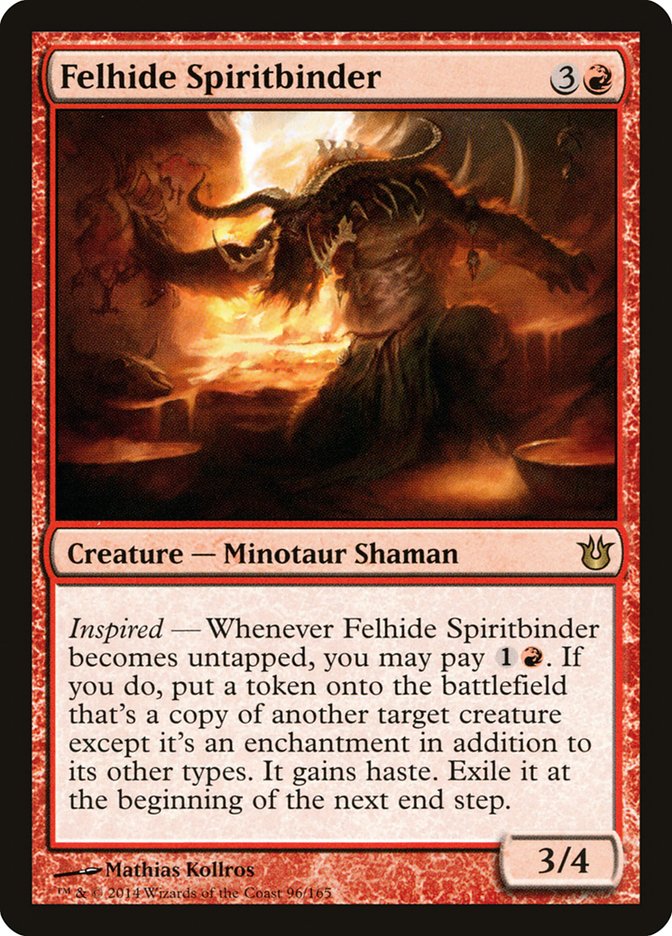 Felhide Spiritbinder [Born of the Gods] MTG Single Magic: The Gathering | Red Claw Gaming