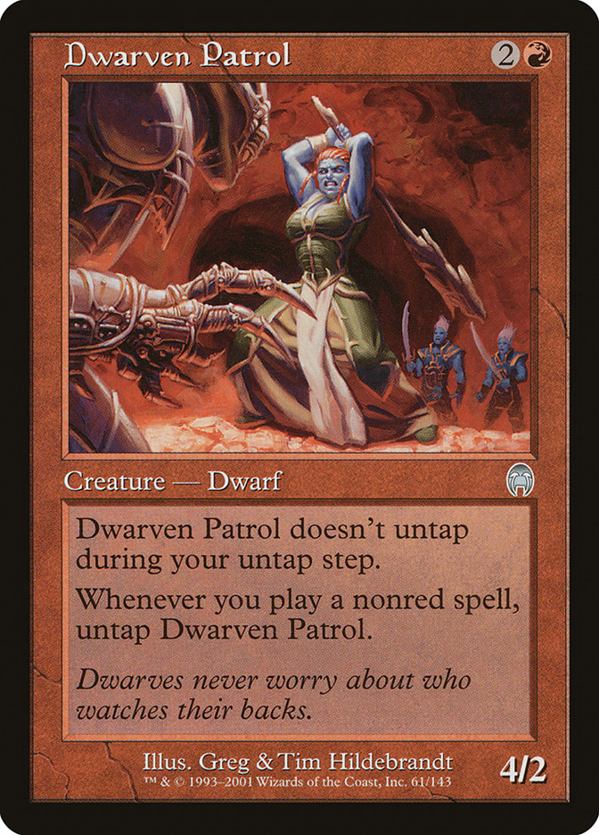 Dwarven Patrol [Apocalypse] MTG Single Magic: The Gathering | Red Claw Gaming