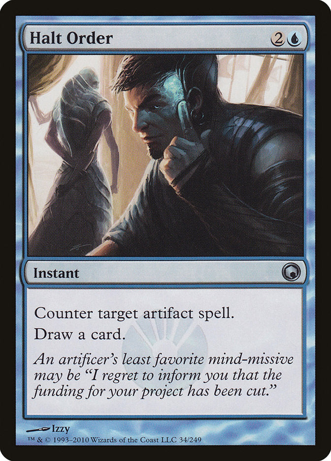 Halt Order [Scars of Mirrodin] MTG Single Magic: The Gathering | Red Claw Gaming