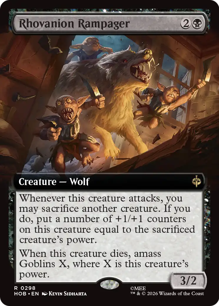 Rhovanion Rampager (Extended Art) [The Hobbit] | Red Claw Gaming