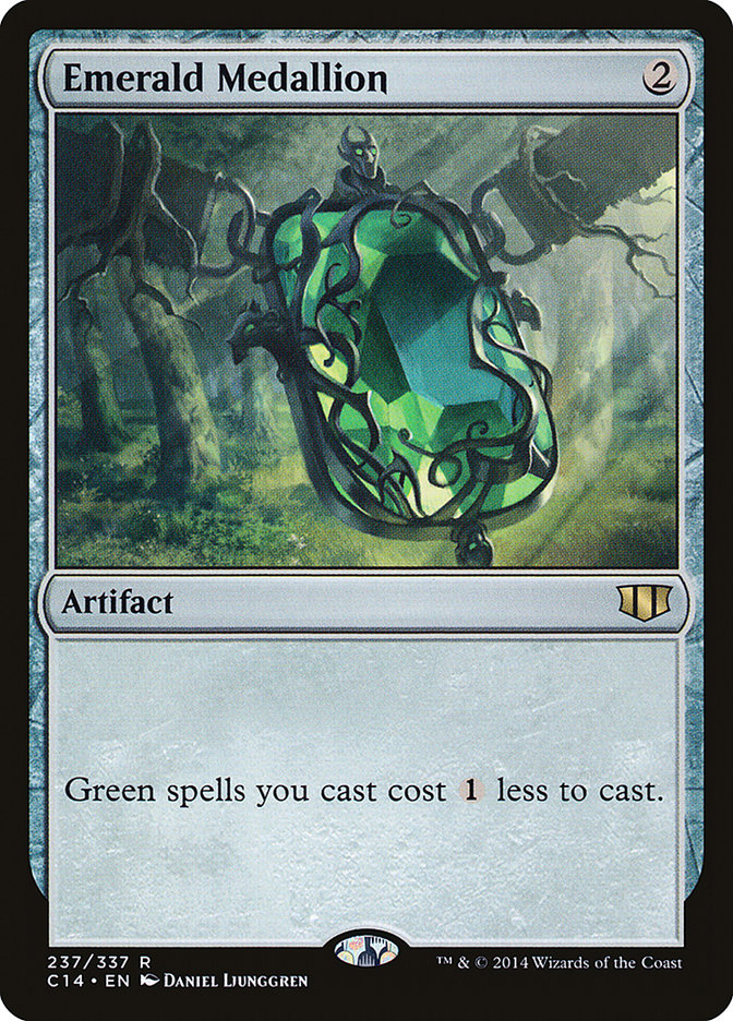 Emerald Medallion [Commander 2014] MTG Single Magic: The Gathering | Red Claw Gaming