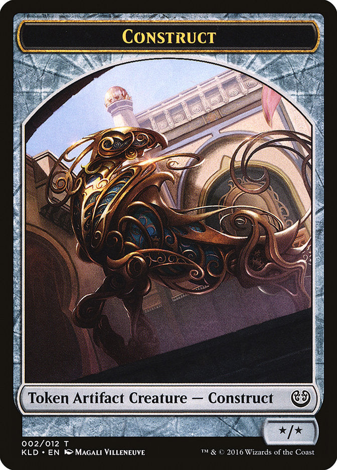 Construct Token (002/012) [Kaladesh Tokens] MTG Single Magic: The Gathering | Red Claw Gaming