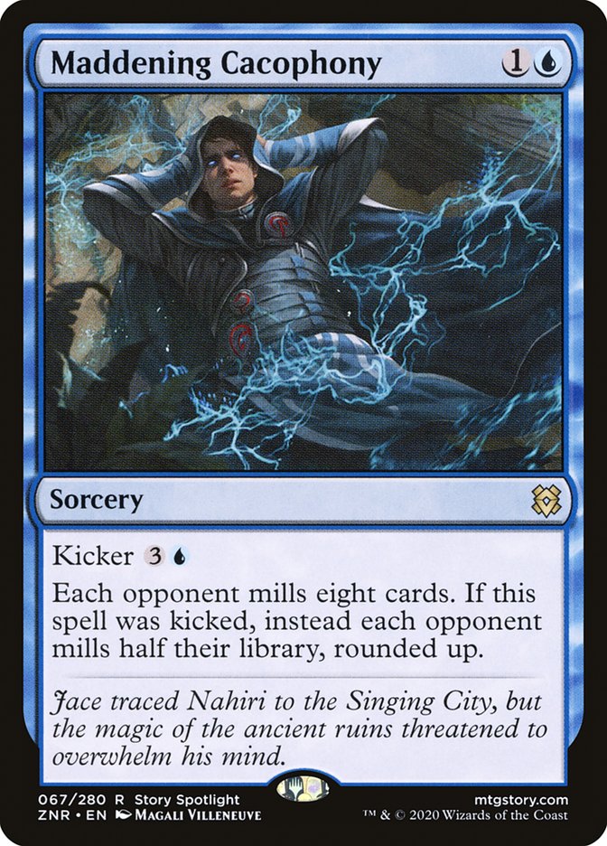 Maddening Cacophony [Zendikar Rising] MTG Single Magic: The Gathering | Red Claw Gaming