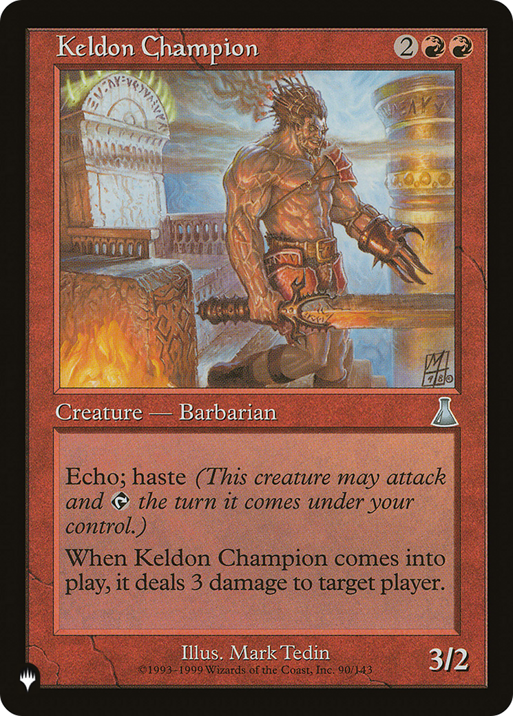 Keldon Champion [The List] MTG Single Magic: The Gathering | Red Claw Gaming