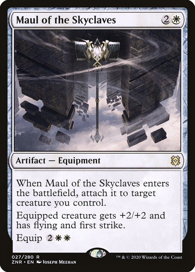 Maul of the Skyclaves [Zendikar Rising] MTG Single Magic: The Gathering | Red Claw Gaming