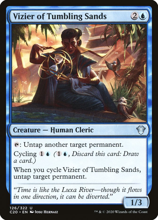 Vizier of Tumbling Sands [Commander 2020] MTG Single Magic: The Gathering | Red Claw Gaming