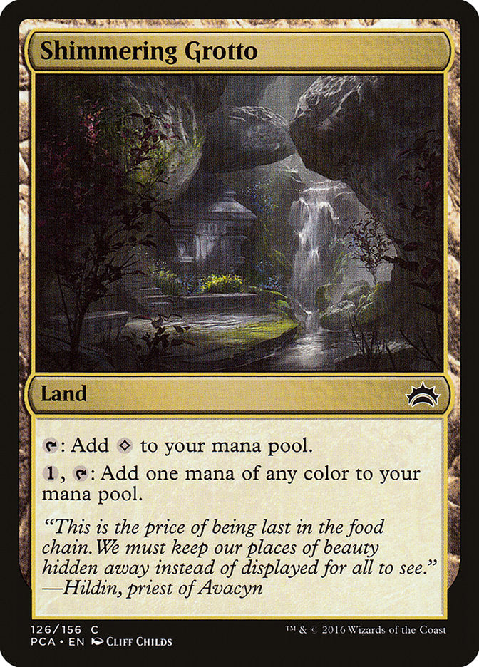 Shimmering Grotto [Planechase Anthology] MTG Single Magic: The Gathering | Red Claw Gaming