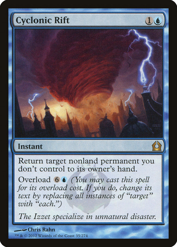 Cyclonic Rift [Return to Ravnica] MTG Single Magic: The Gathering | Red Claw Gaming