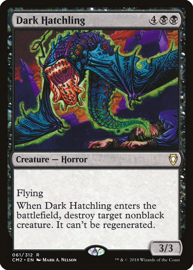 Dark Hatchling [Commander Anthology Volume II] MTG Single Magic: The Gathering | Red Claw Gaming