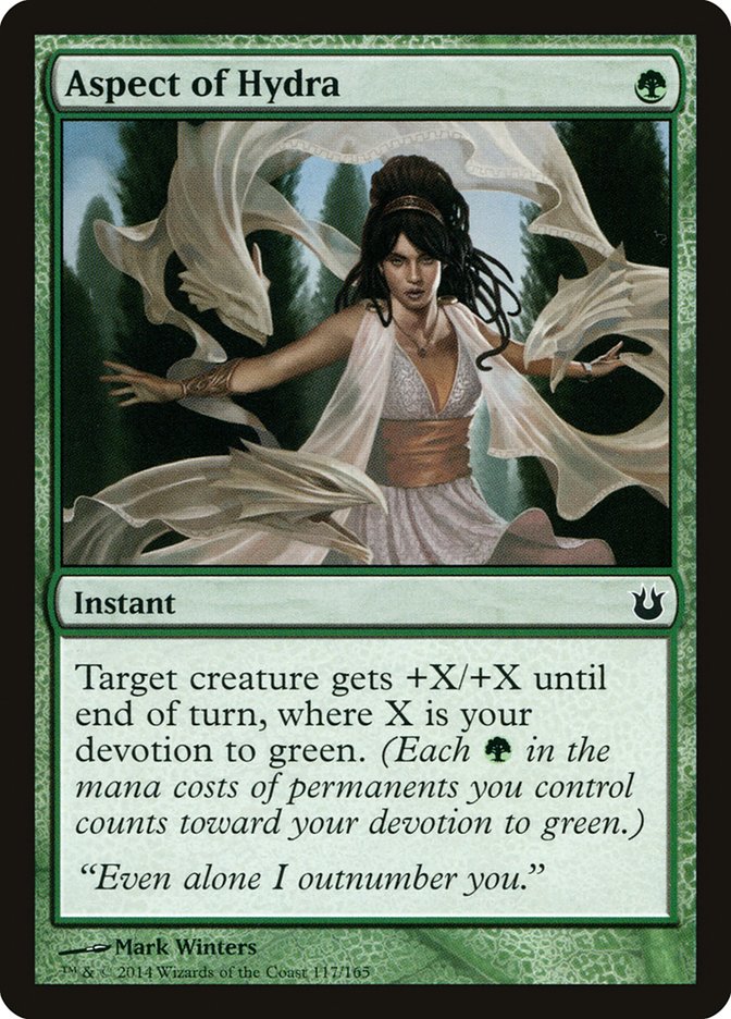 Aspect of Hydra [Born of the Gods] MTG Single Magic: The Gathering | Red Claw Gaming