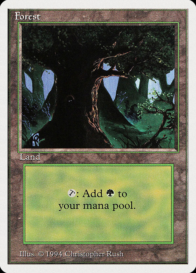 Forest (306) [Summer Magic / Edgar] MTG Single Magic: The Gathering | Red Claw Gaming