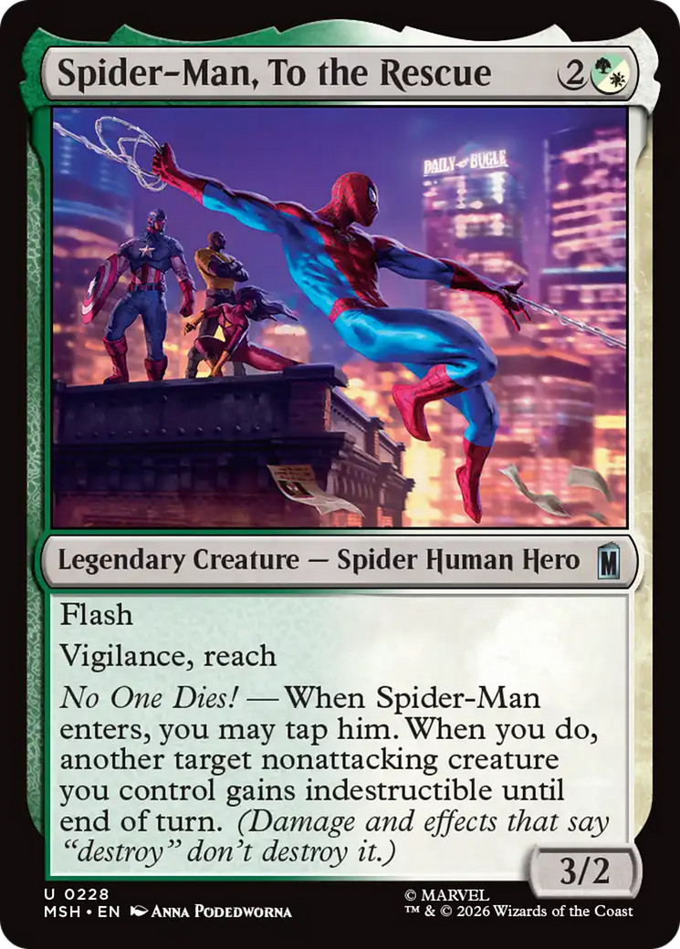 Spider-Man, To the Rescue [Marvel Super Heroes] | Red Claw Gaming