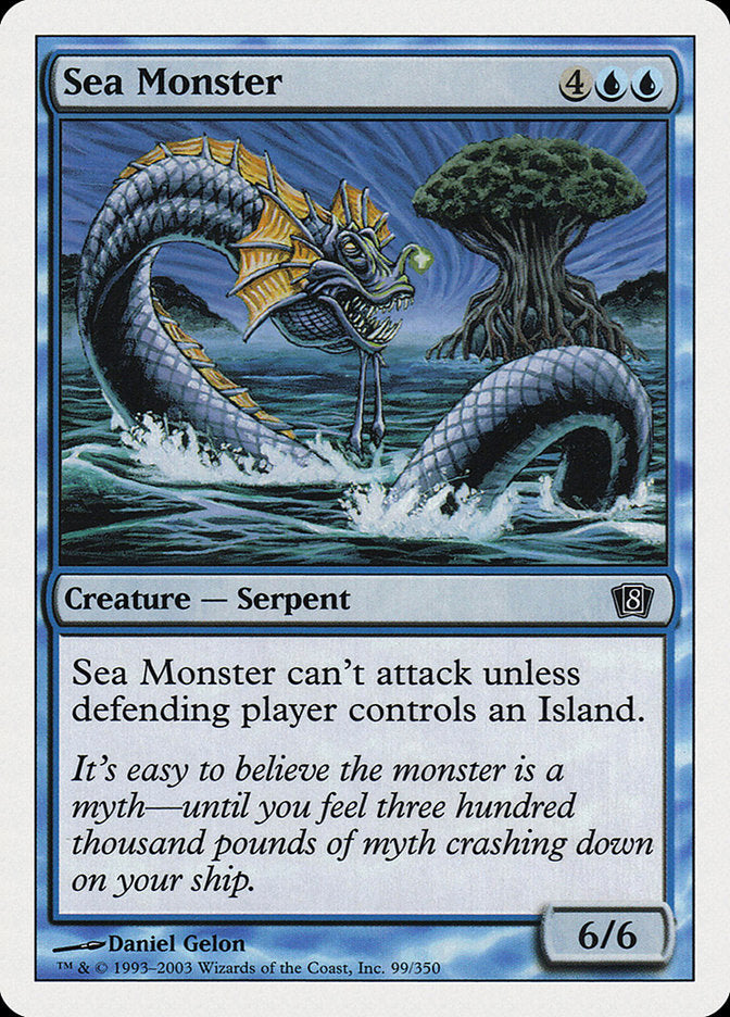 Sea Monster [Eighth Edition] MTG Single Magic: The Gathering | Red Claw Gaming