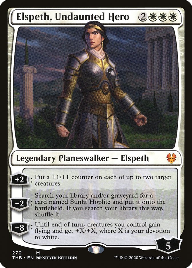 Elspeth, Undaunted Hero [Theros Beyond Death] MTG Single Magic: The Gathering | Red Claw Gaming