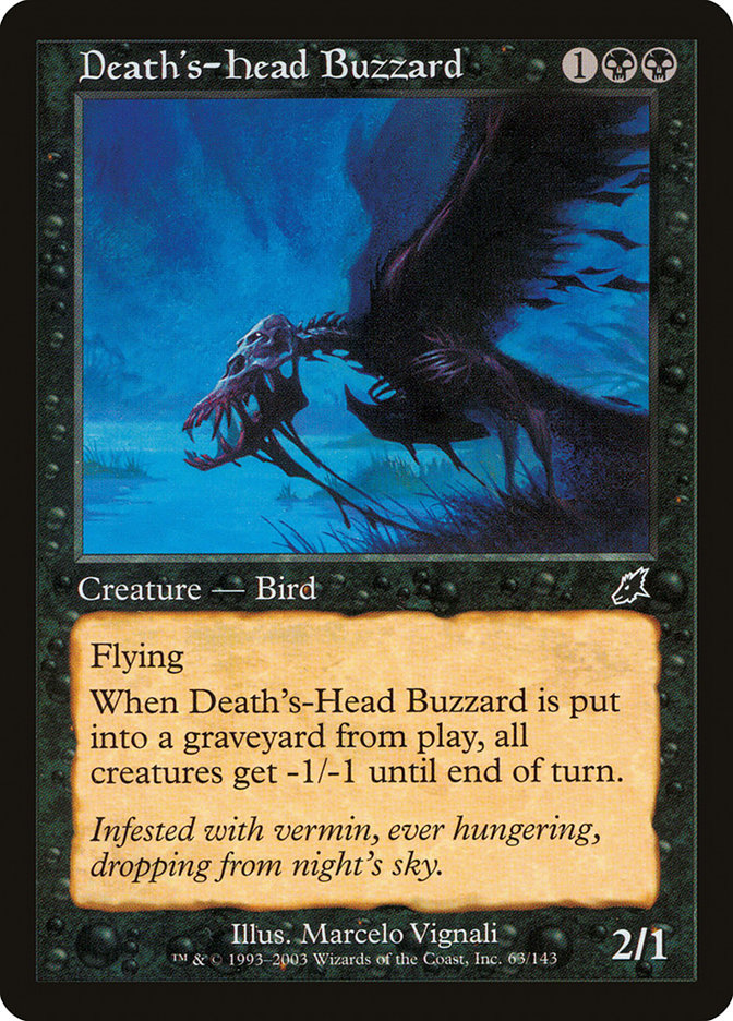 Death's-Head Buzzard [Scourge] MTG Single Magic: The Gathering | Red Claw Gaming