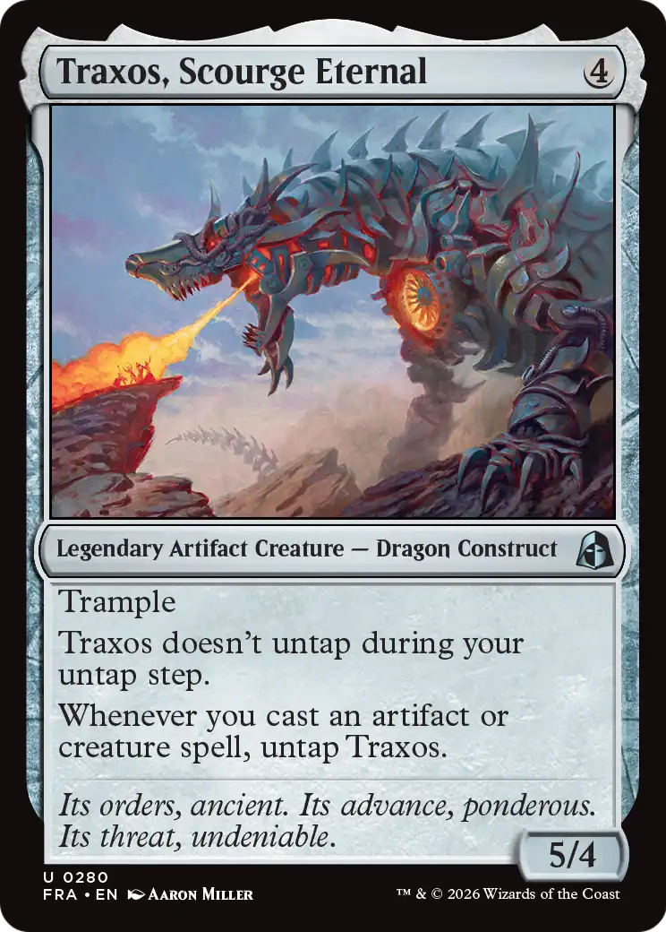 Traxos, Scourge Eternal [Reality Fracture] | Red Claw Gaming