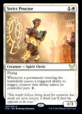 Strict Proctor [Strixhaven: School of Mages] MTG Single Magic: The Gathering | Red Claw Gaming