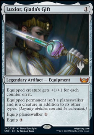 Luxior, Giada's Gift (Promo Pack) [Streets of New Capenna Promos] MTG Single Magic: The Gathering | Red Claw Gaming