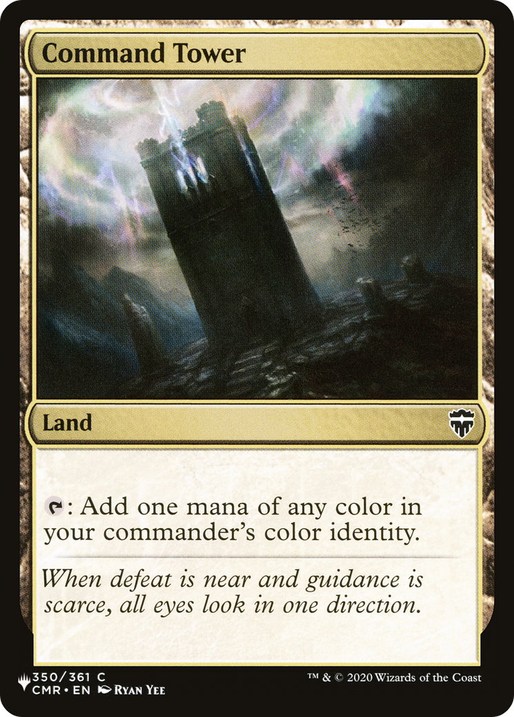 Command Tower (CMR) [The List] MTG Single Magic: The Gathering | Red Claw Gaming