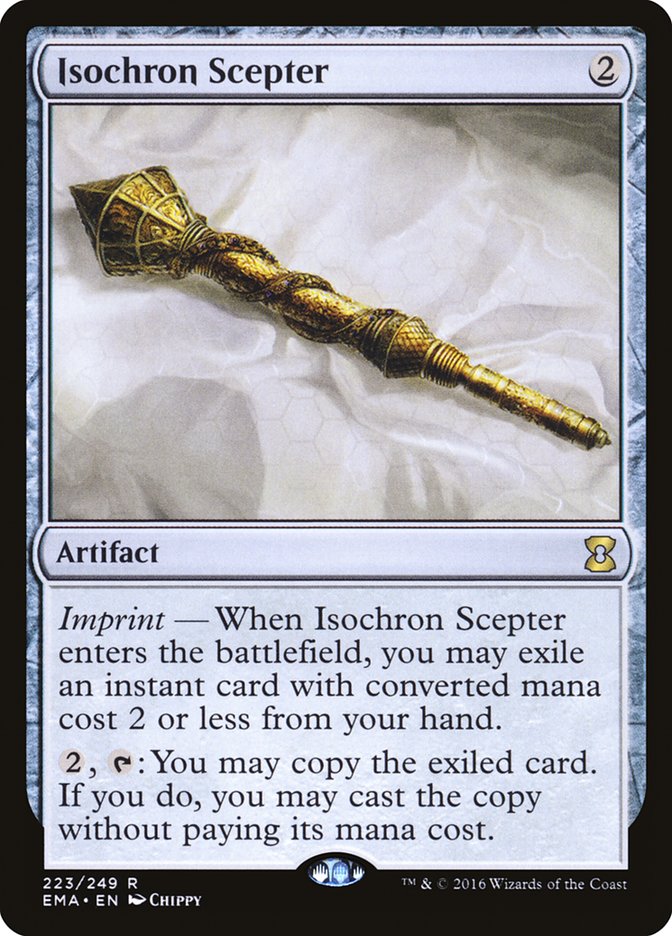 Isochron Scepter [Eternal Masters] MTG Single Magic: The Gathering | Red Claw Gaming
