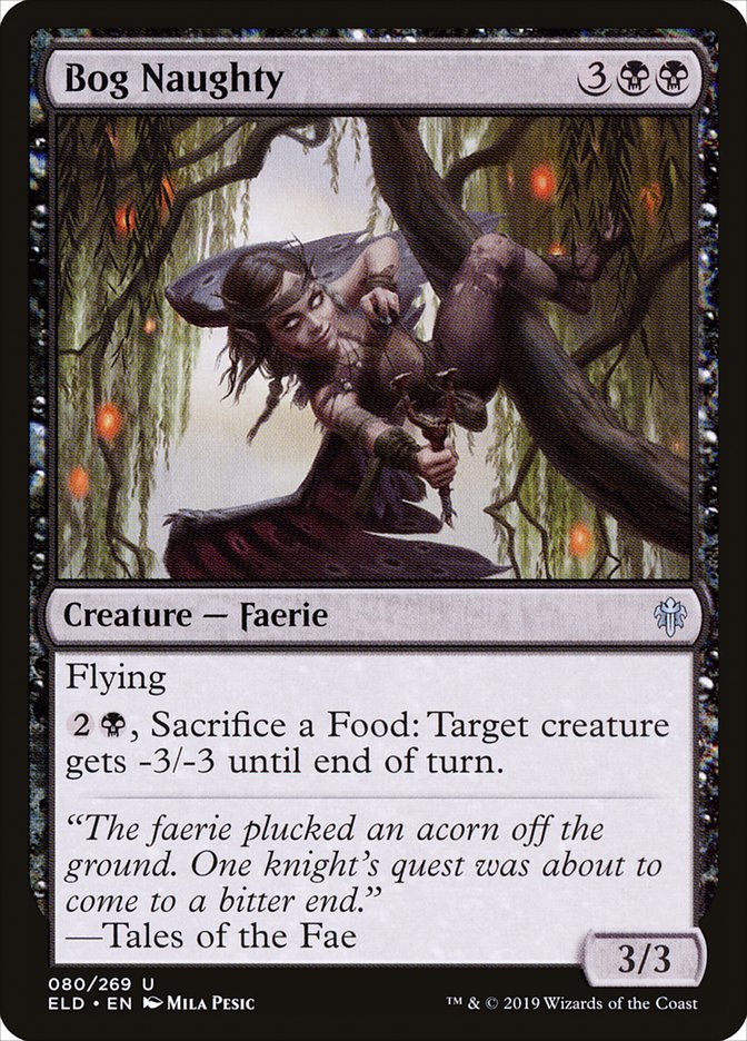 Bog Naughty [Throne of Eldraine] MTG Single Magic: The Gathering | Red Claw Gaming