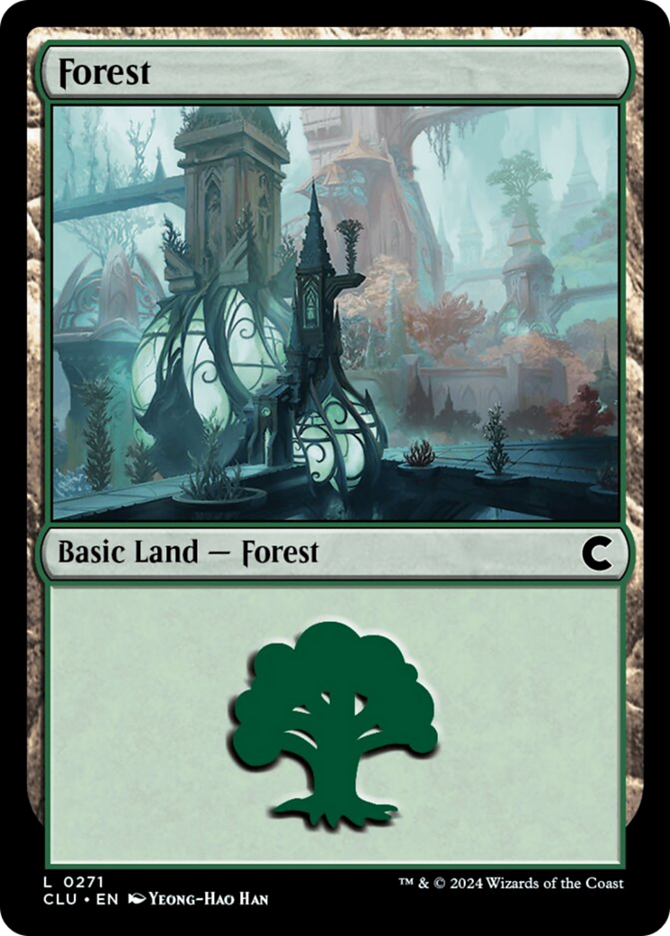 Forest (0271) [Ravnica: Clue Edition] MTG Single Magic: The Gathering | Red Claw Gaming