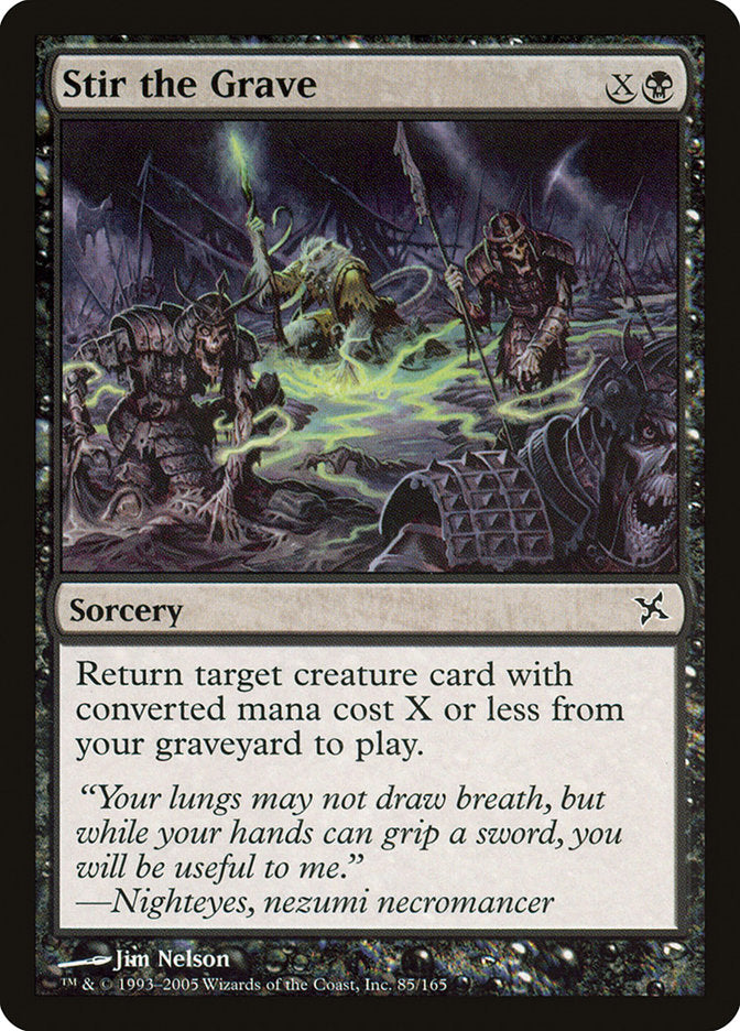 Stir the Grave [Betrayers of Kamigawa] MTG Single Magic: The Gathering | Red Claw Gaming