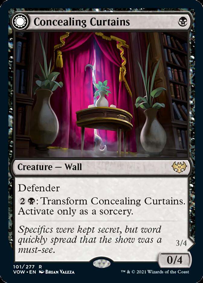 Concealing Curtains // Revealing Eye [Innistrad: Crimson Vow] MTG Single Magic: The Gathering | Red Claw Gaming