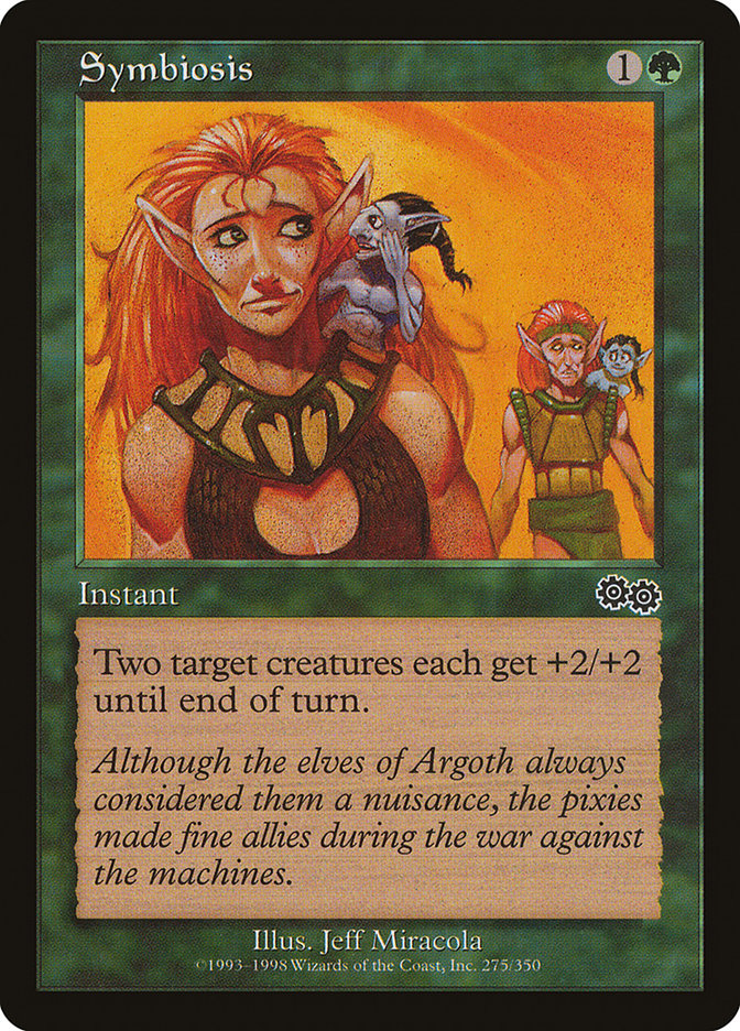Symbiosis [Urza's Saga] MTG Single Magic: The Gathering | Red Claw Gaming