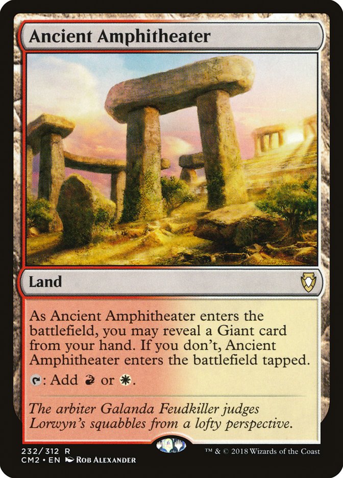 Ancient Amphitheater [Commander Anthology Volume II] MTG Single Magic: The Gathering | Red Claw Gaming