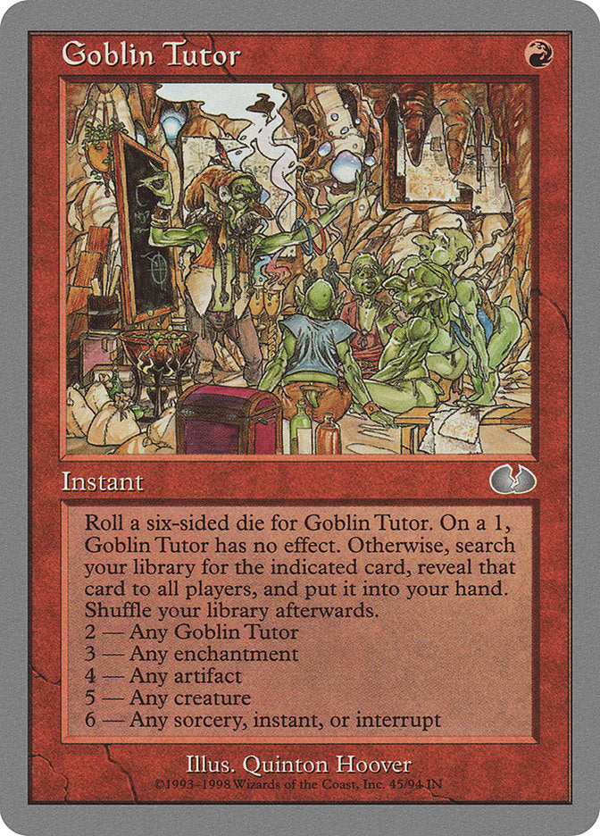 Goblin Tutor [Unglued] MTG Single Magic: The Gathering | Red Claw Gaming