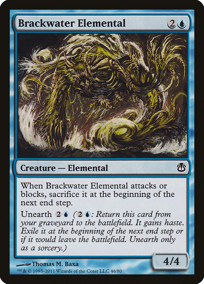 Brackwater Elemental [Duel Decks: Ajani vs. Nicol Bolas] MTG Single Magic: The Gathering | Red Claw Gaming