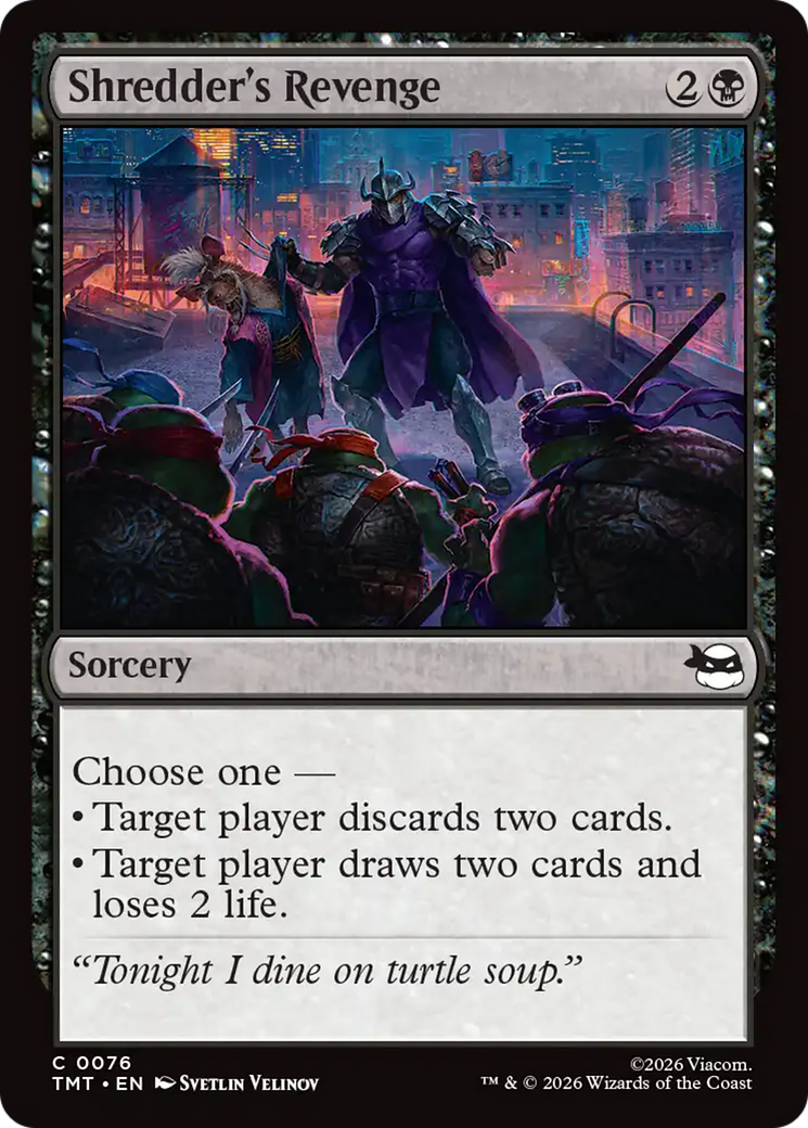 Shredder's Revenge [Teenage Mutant Ninja Turtles] MTG Single Magic: The Gathering | Red Claw Gaming