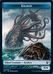 Wurm // Kraken Double-Sided Token [Commander 2021 Tokens] MTG Single Magic: The Gathering | Red Claw Gaming
