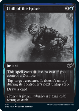 Chill of the Grave [Innistrad: Double Feature] MTG Single Magic: The Gathering | Red Claw Gaming