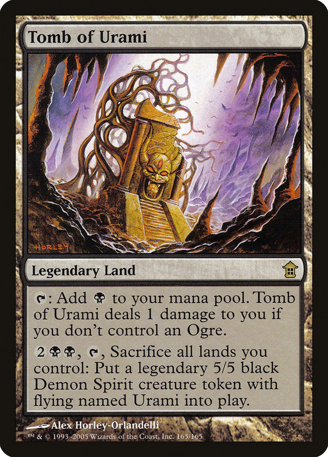Tomb of Urami [Saviors of Kamigawa] MTG Single Magic: The Gathering    | Red Claw Gaming